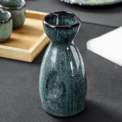 Elegance at the Table Küche & Esszimmer-Vintage Sake-Spender-Set - Japanischer Shochu-Topf-Weinserver