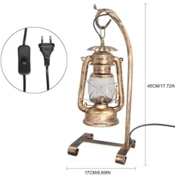 Comfort u0026 Style Beleuchtung-Vintage Tischlampe - Retro Kerze Otto Light