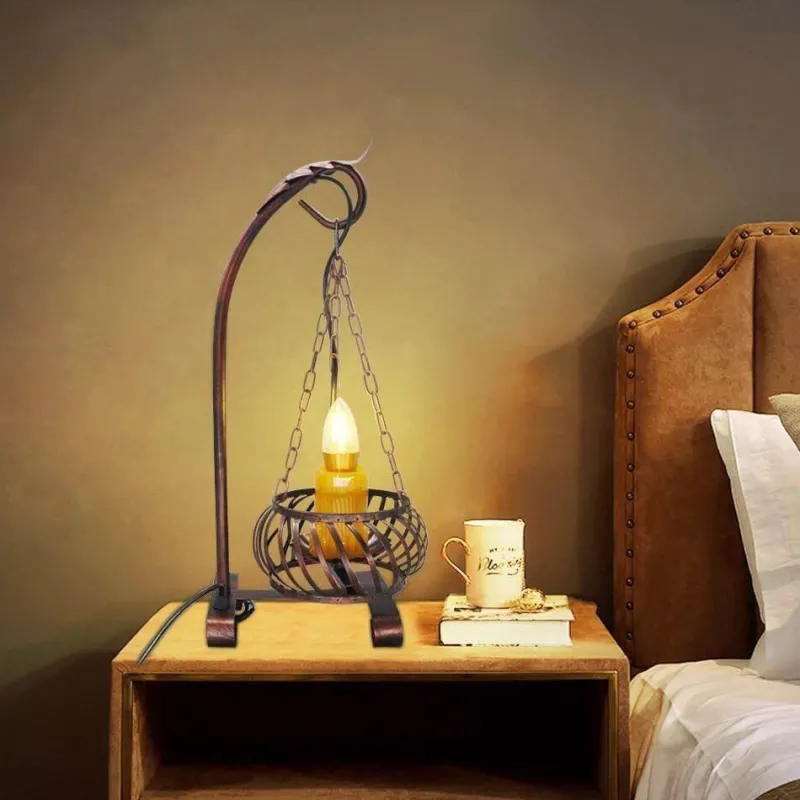 Comfort u0026 Style Beleuchtung-Vintage Tischlampe - Retro Kerze Otto Light