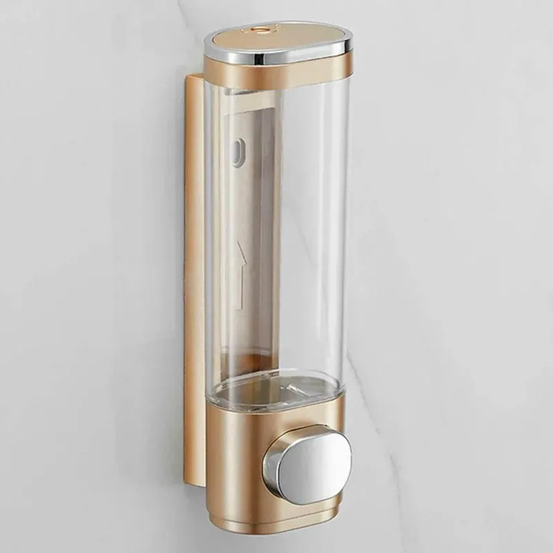 The Blissful Bath Badezimmer-Vintage Wandmontierter Flüssigkeitsspender - Transparenter Getränkespender