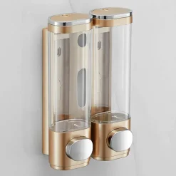 The Blissful Bath Badezimmer-Vintage Wandmontierter Flüssigkeitsspender - Transparenter Getränkespender