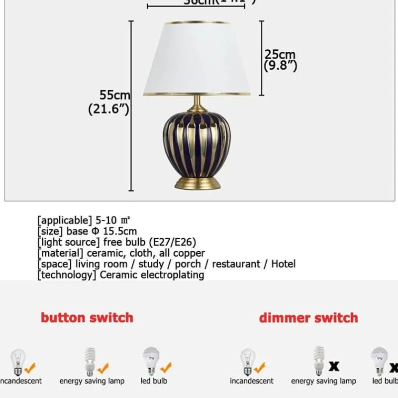 Bright Accents Beleuchtung-Virginia Tischlampen – Elegante Beleuchtung für Zuhause