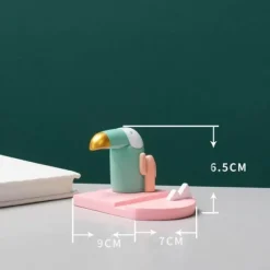 Willow u0026 Whim Wohndeko-Vogelfigur aus Kunstharz, modernes Wohndekor