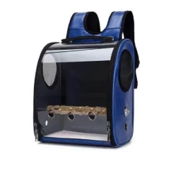 Decor Haustierzubehör-Vogeltransportrucksack – Raumkapsel-Reisekäfig für Heimvögel