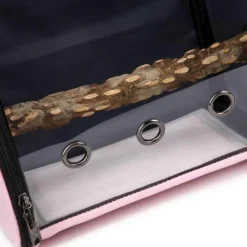 Decor Haustierzubehör-Vogeltransportrucksack – Raumkapsel-Reisekäfig für Heimvögel