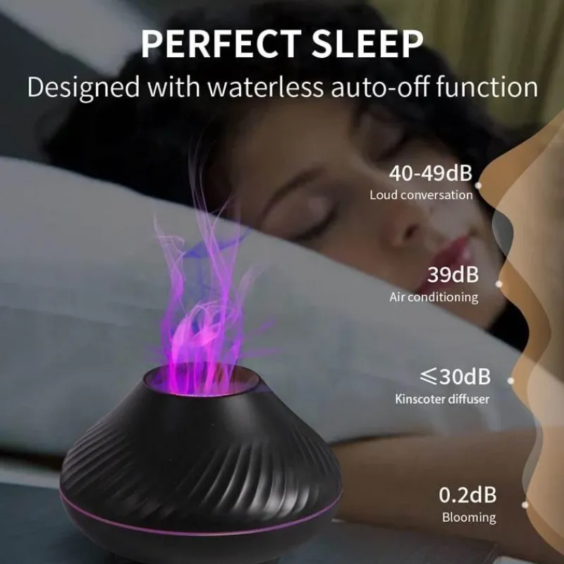 Comfort u0026 Style Gadgets Für Zuhause|Beleuchtung-Volcano USB-Luftbefeuchterlampe – Leuchtendes Design