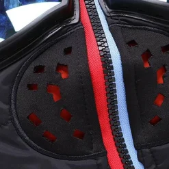 Herren Wilderness Haven Herrenbekleidung|Outdoor-Artikel-Vollgesichtsjacke mit Kapuze – Vielseitige Outdoor-Ausrüstung mit Brille