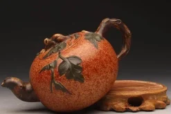 The Cozy Mug Küche & Esszimmer-Vollständig handgefertigte authentische thailändische Vintage-Teekanne