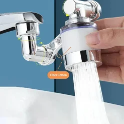 The Culinary Kit Küche & Esszimmer-Vollständig rotierender Roboterarm, wassersparender Wasserhahn-Extender