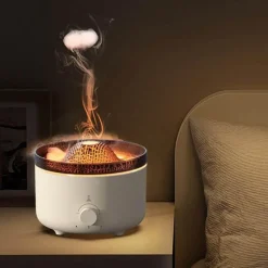 The Decor Haven Gadgets Für Zuhause|Heimwerkzeuge-Vulkanischer Dampf-Aromatherapie-Luftbefeuchter – Luftverteiler für ätherische Öle