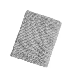 Wrap u0026 Relax Bettzeug-Waffelstrick-Wolldecke – gemütlicher, weicher und warmer Sofabezug