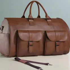 BagAura Taschen & Geldbörsen-Wandelbare Reisetasche – 2-in-1 Hängekoffer für Herren