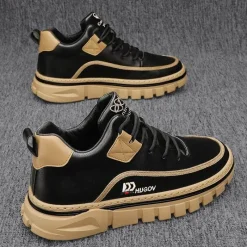 Herren Decor Herrenschuhe-Wanderstiefel - Bergschuhe aus Mikrofaserleder