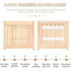 Cozy Living Möbel-Wandklappstuhl – platzsparendes Design für Zuhause oder das Büro