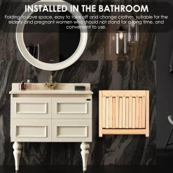 Cozy Living Möbel-Wandklappstuhl – platzsparendes Design für Zuhause oder das Büro