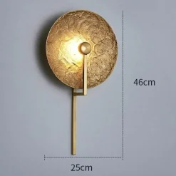 Glow Haven Beleuchtung-Wandlampe - Elegante ene Glockenleuchte