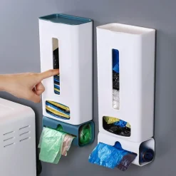 The Culinary Kit Küche & Esszimmer-Wandmontierte Müllaufbewahrungsbox - Platzsparender Abfallorganizer