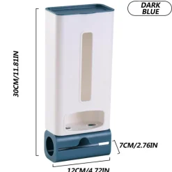 The Culinary Kit Küche & Esszimmer-Wandmontierte Müllaufbewahrungsbox - Platzsparender Abfallorganizer