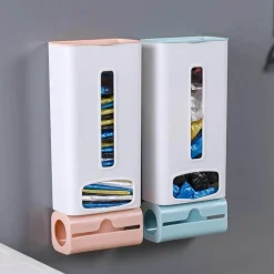 The Culinary Kit Küche & Esszimmer-Wandmontierte Müllaufbewahrungsbox - Platzsparender Abfallorganizer