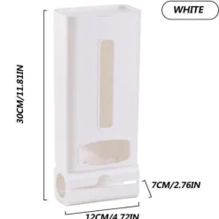 The Culinary Kit Küche & Esszimmer-Wandmontierte Müllaufbewahrungsbox - Platzsparender Abfallorganizer