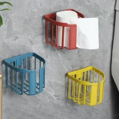 The Blissful Bath Badezimmer-Wandmontierte Taschentuchbox - Einfacher Badezimmer-Organizer