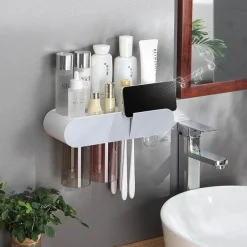 Tranquil Waters Badezimmer|Möbel-Wandmontierter Aufbewahrungs-Organizer – platzsparendes Aufbewahrungssystem