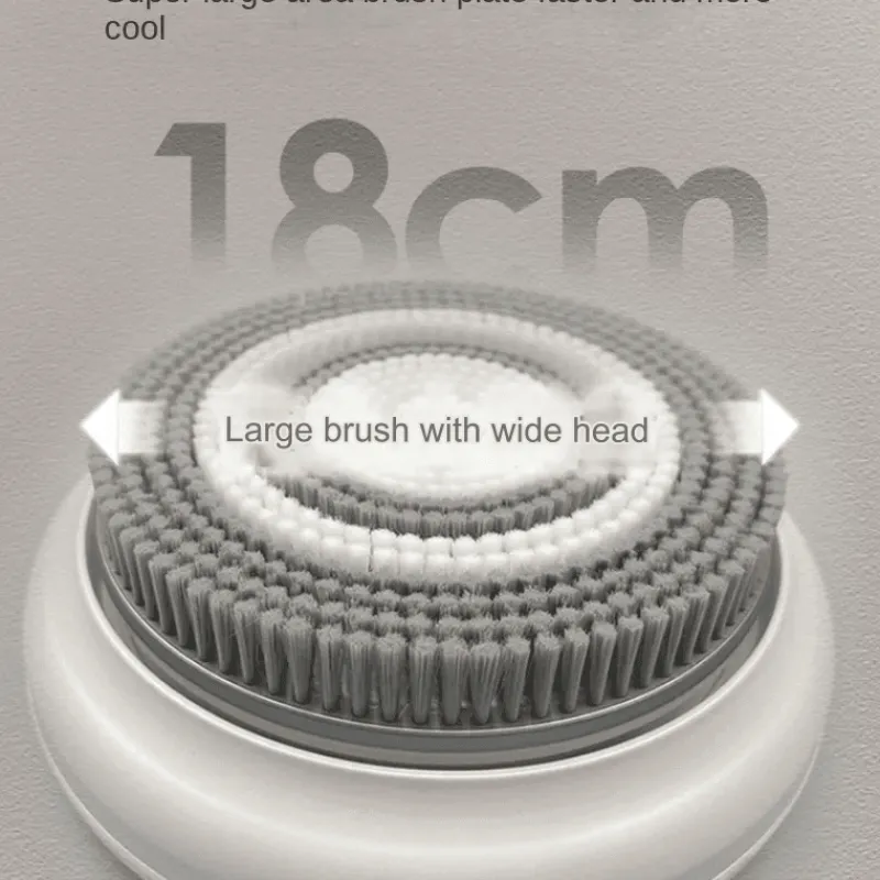 The Blissful Bath Badezimmer-Wandmontierter Duschschrubber - Intelligente Rückenreinigungsmaschine