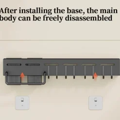 Space Savvy Küche & Esszimmer-Wandmontierter Küchen-Organizer – Moderne Lösung zur Aufbewahrung von Werkzeugen