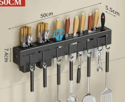 Space Savvy Küche & Esszimmer-Wandmontierter Küchen-Organizer – Moderne Lösung zur Aufbewahrung von Werkzeugen