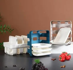 The Culinary Kit Küche & Esszimmer-Wandmontierter Küchen-Organizer – platzsparende Aufbewahrungslösung