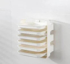 The Culinary Kit Küche & Esszimmer-Wandmontierter Küchen-Organizer – platzsparende Aufbewahrungslösung