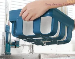 The Culinary Kit Küche & Esszimmer-Wandmontierter Küchen-Organizer – platzsparende Aufbewahrungslösung