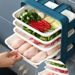 The Culinary Kit Küche & Esszimmer-Wandmontierter Küchen-Organizer – platzsparende Aufbewahrungslösung