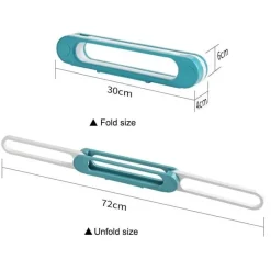 The Blissful Bath Badezimmer-Wandmontierter Schuh-Organizer – platzsparender 3-in-1-Aufhänger