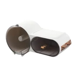 The Blissful Bath Badezimmer-Wandmontierter Taschentuchspender - Dekorativer Papierhalter für Küche und Bad