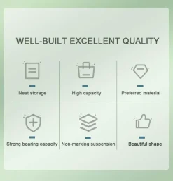 The Blissful Bath Badezimmer-Wandmontierter Taschentuchspender - Dekorativer Papierhalter für Küche und Bad