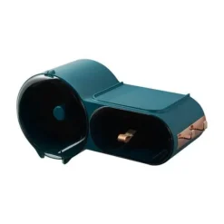 The Blissful Bath Badezimmer-Wandmontierter Taschentuchspender - Dekorativer Papierhalter für Küche und Bad