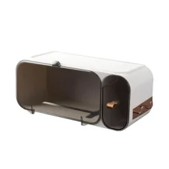 The Blissful Bath Badezimmer-Wandmontierter Taschentuchspender - Dekorativer Papierhalter für Küche und Bad