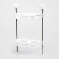 The Blissful Bath Badezimmer-Wandmontiertes Badezimmerregal - Mehrschichtiges Organizer-Aufbewahrungsregal