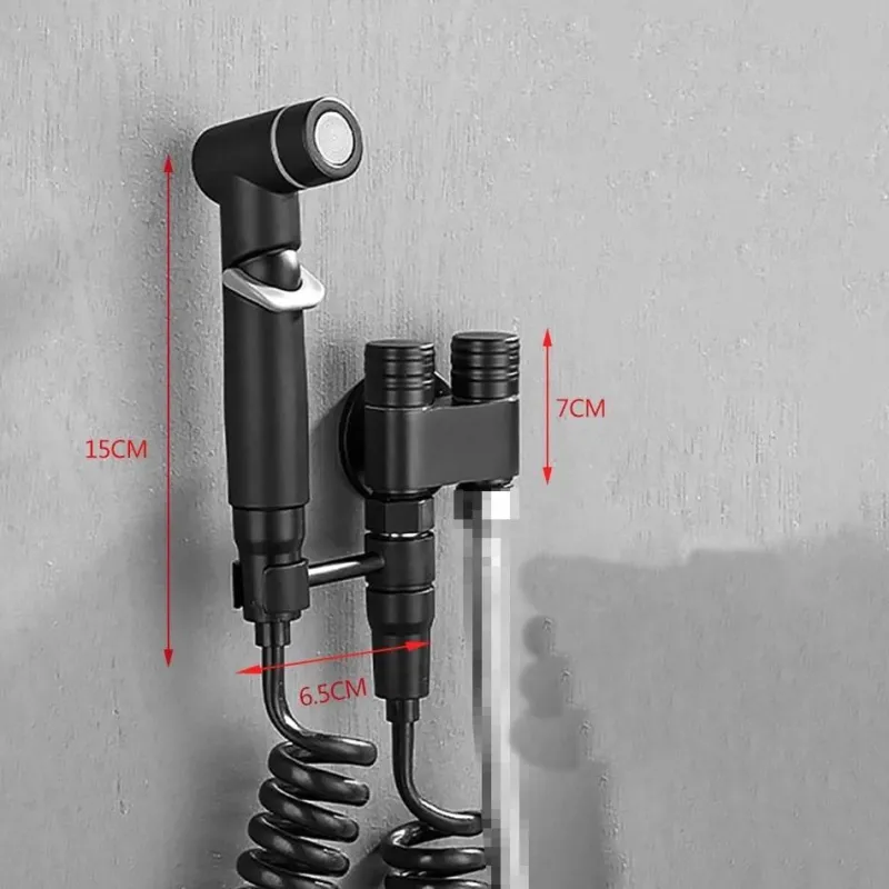 The Blissful Bath Badezimmer-Wandmontiertes Badezimmer-Wasserhahn-Sprühset – Frische Bewässerungslösung