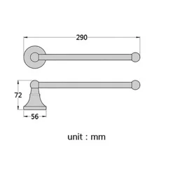 The Blissful Bath Badezimmer-Wandmontiertes Badezimmer-Zubehörhalter-Set – Organizer für Handtücher, Toilettenartikel und Accessoires