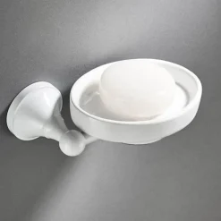 The Blissful Bath Badezimmer-Wandmontiertes Badezimmer-Zubehörhalter-Set – Organizer für Handtücher, Toilettenartikel und Accessoires