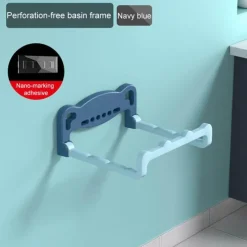 Tranquil Waters Badezimmer|Küche & Esszimmer-Wandmontiertes Badezimmerregal – Organizer-Aufbewahrungslösung