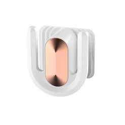 Tranquil Waters Badezimmer-Wandmontiertes Schuhregal – Transparente Organizer-Aufbewahrungslösung