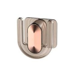 Tranquil Waters Badezimmer-Wandmontiertes Schuhregal – Transparente Organizer-Aufbewahrungslösung