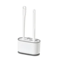 The Blissful Bath Badezimmer-Wandmontiertes Toilettenbürstenset – Platzsparender Badezimmer-Organizer