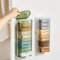 Room to Spare Aufbewahrung Und Organisation-Wand-Organizer – Transparente Hängeaufbewahrung für Unterwäsche