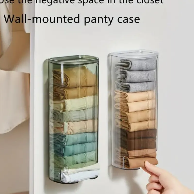 Room to Spare Aufbewahrung Und Organisation-Wand-Organizer – Transparente Hängeaufbewahrung für Unterwäsche