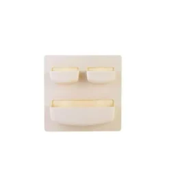 The Decor Haven Küche & Esszimmer-Wandregal mit Saugnapf – Lösung zur Organisation zu Hause