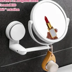 Tranquil Waters Gadgets Für Zuhause|Badezimmer-Wandspiegel mit 3-facher Vergrößerung – elegantes All-Angle-Design